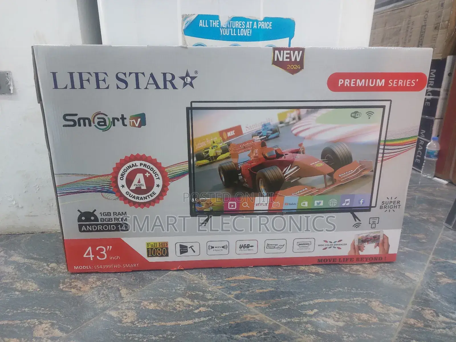 Life Star 43 Inch Tv Smart Uhd Tv