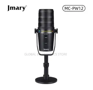 JMARY USB Mic 360 Degree Rotating Zero Latency
