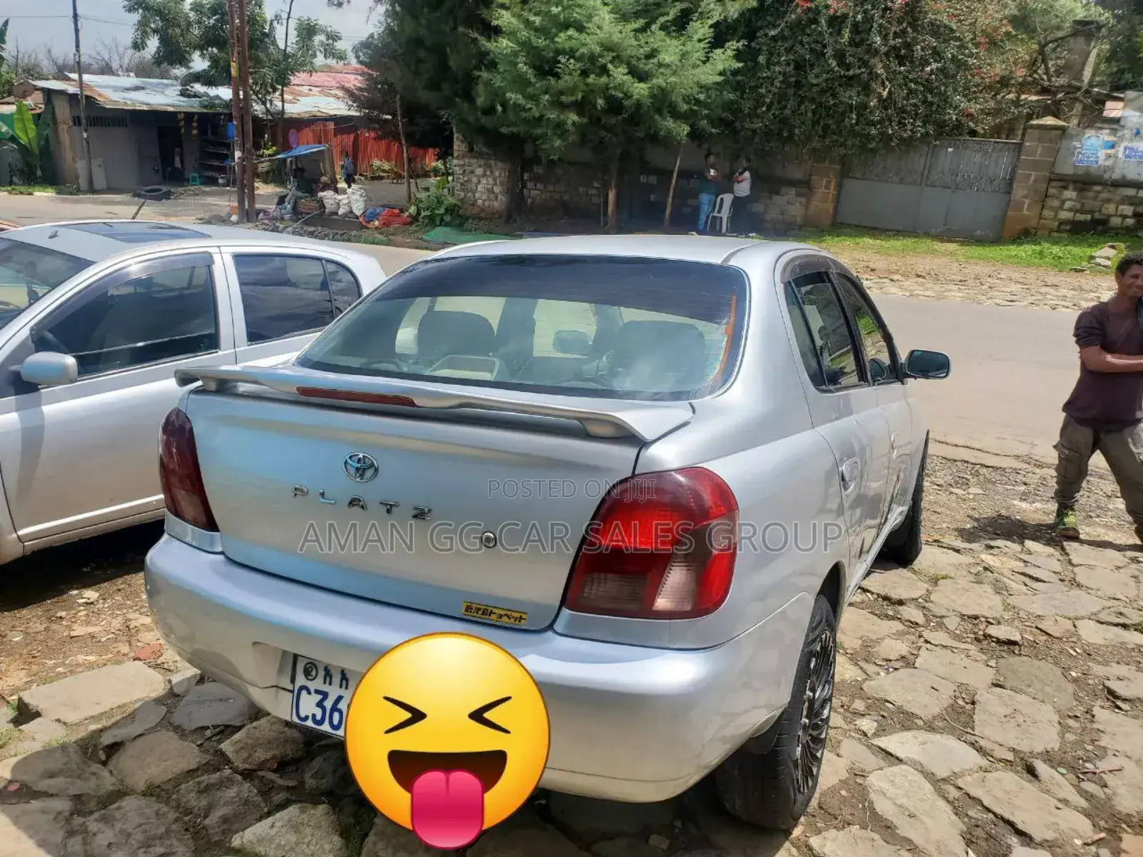 Toyota Platz 2001 Silver