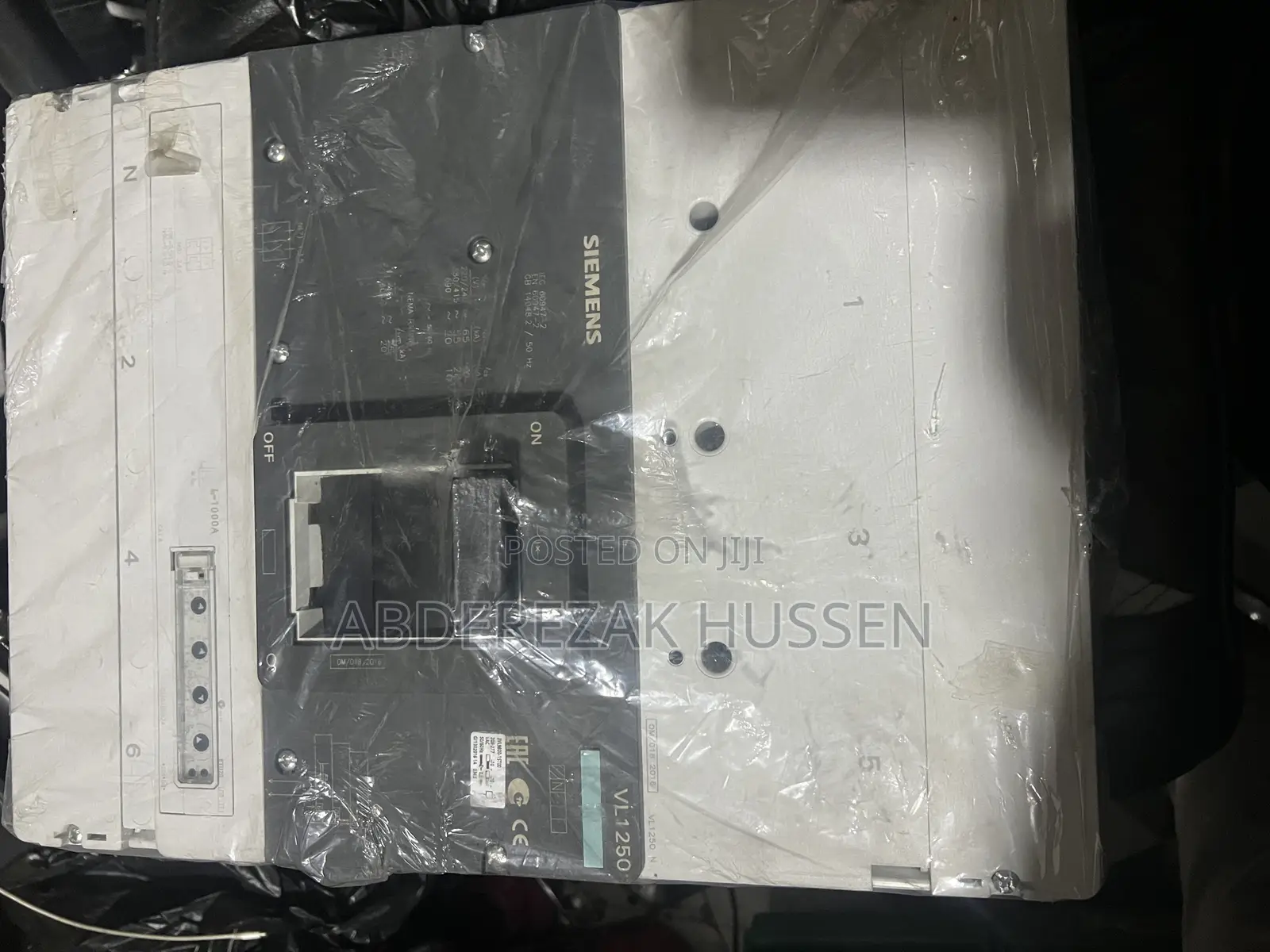 Breakers Siemens 1000A 4pole