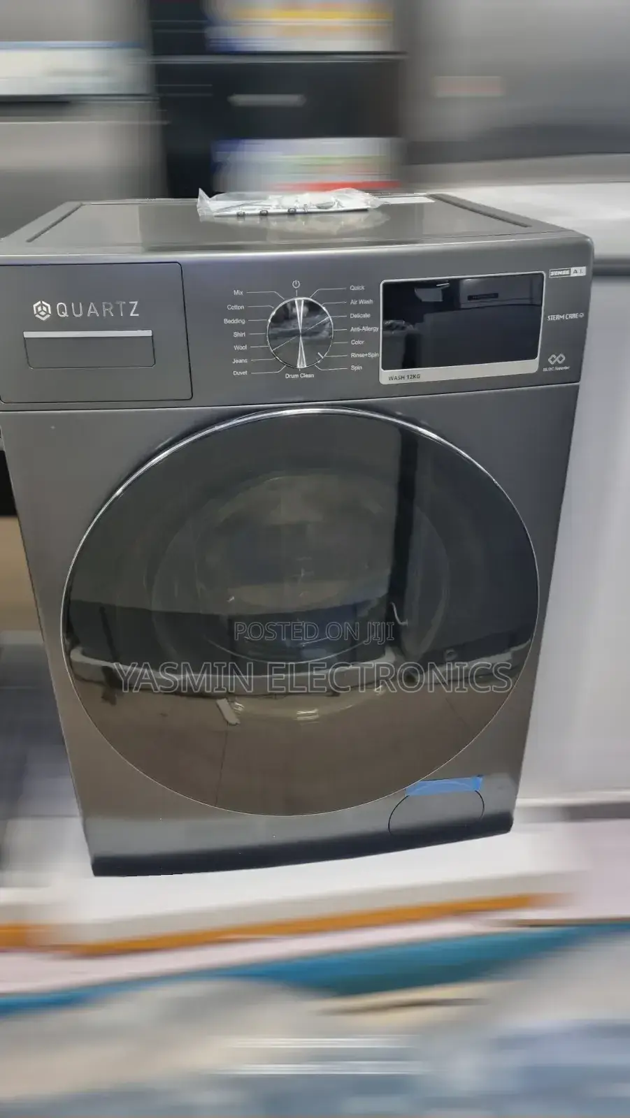 Quartz Washing Machine 12kg Front Loading Auto Free Delivery