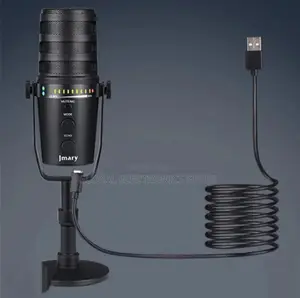 JMARY USB Mic 360 Degree Rotating Zero Latency