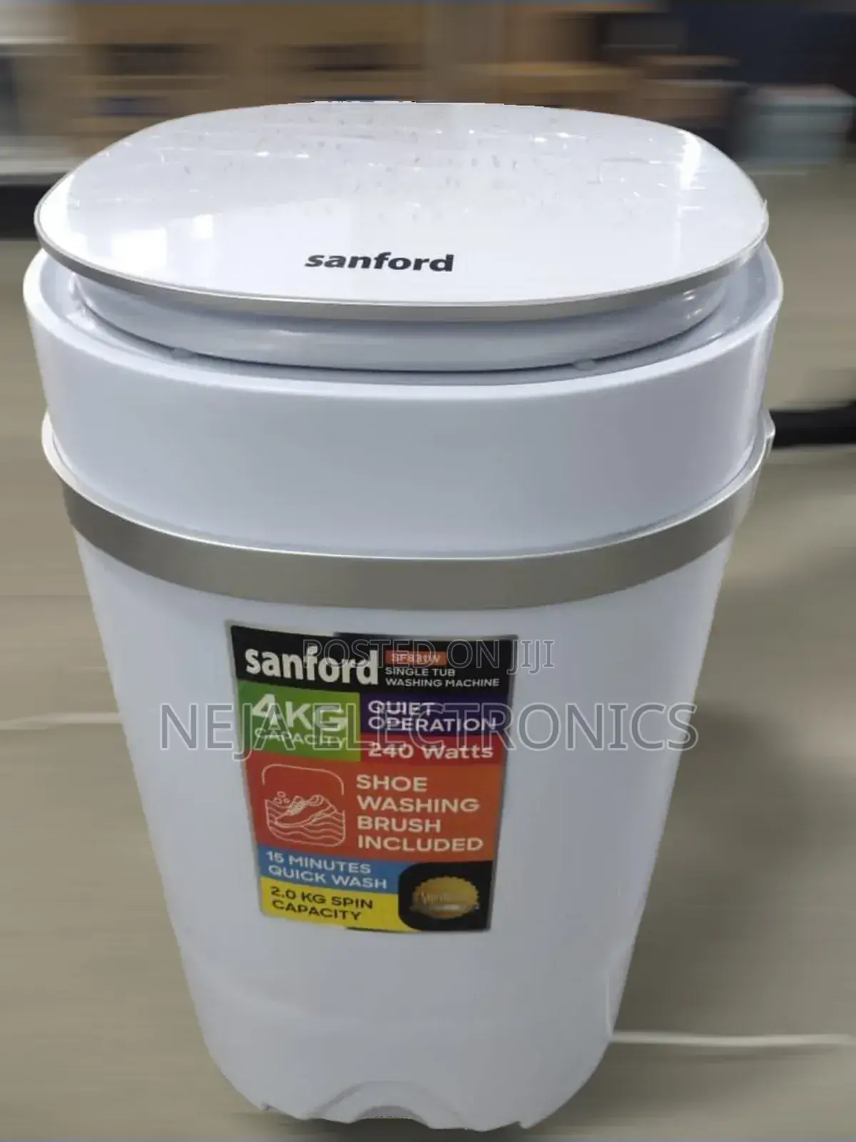 Sanford 4kg Mine Washing Machine Free Deliver