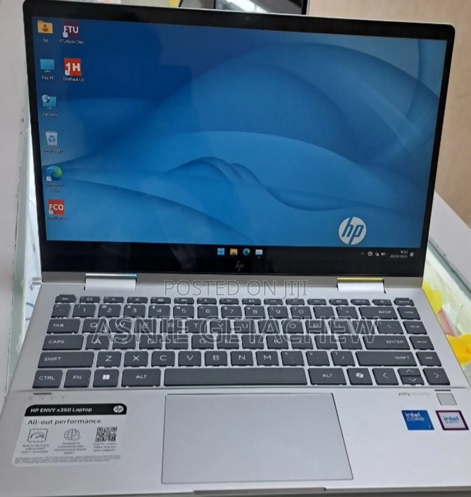 New Laptop HP Envy X360 16GB Intel Core I7 SSD 1T