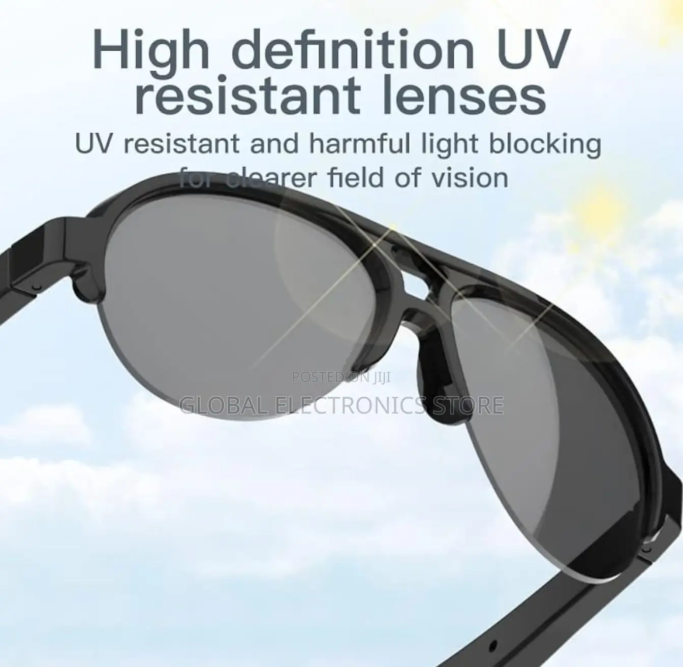 Original Bluetooth Smart Sunglass + UV and Glare Protection