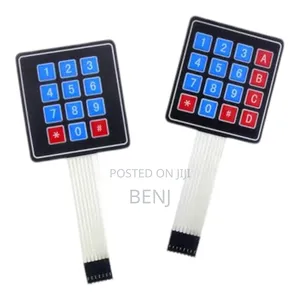 3x4 | 4x4 Keypad | Arduino | Microcontroller Switch Keyboard
