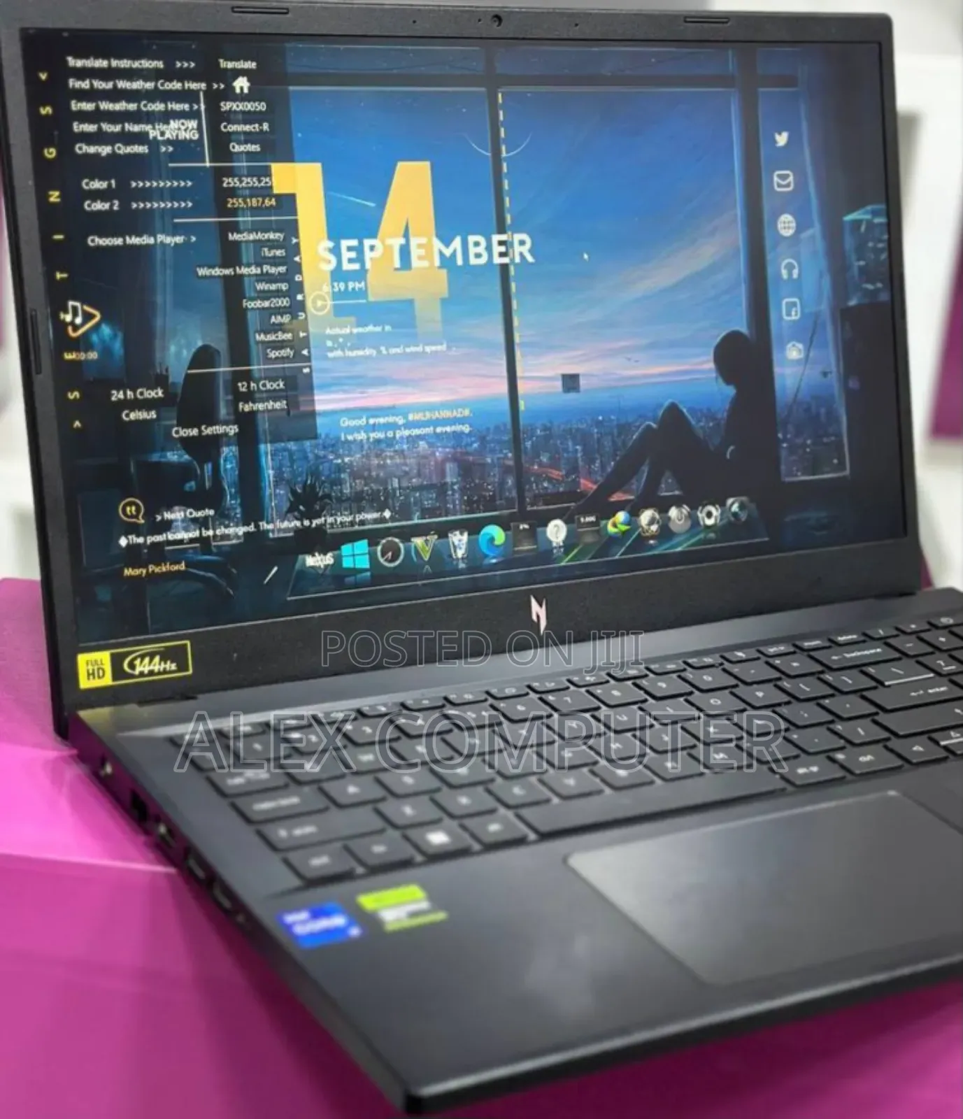 New Laptop Acer Nitro 5 16GB Intel Core I7 SSD 512GB