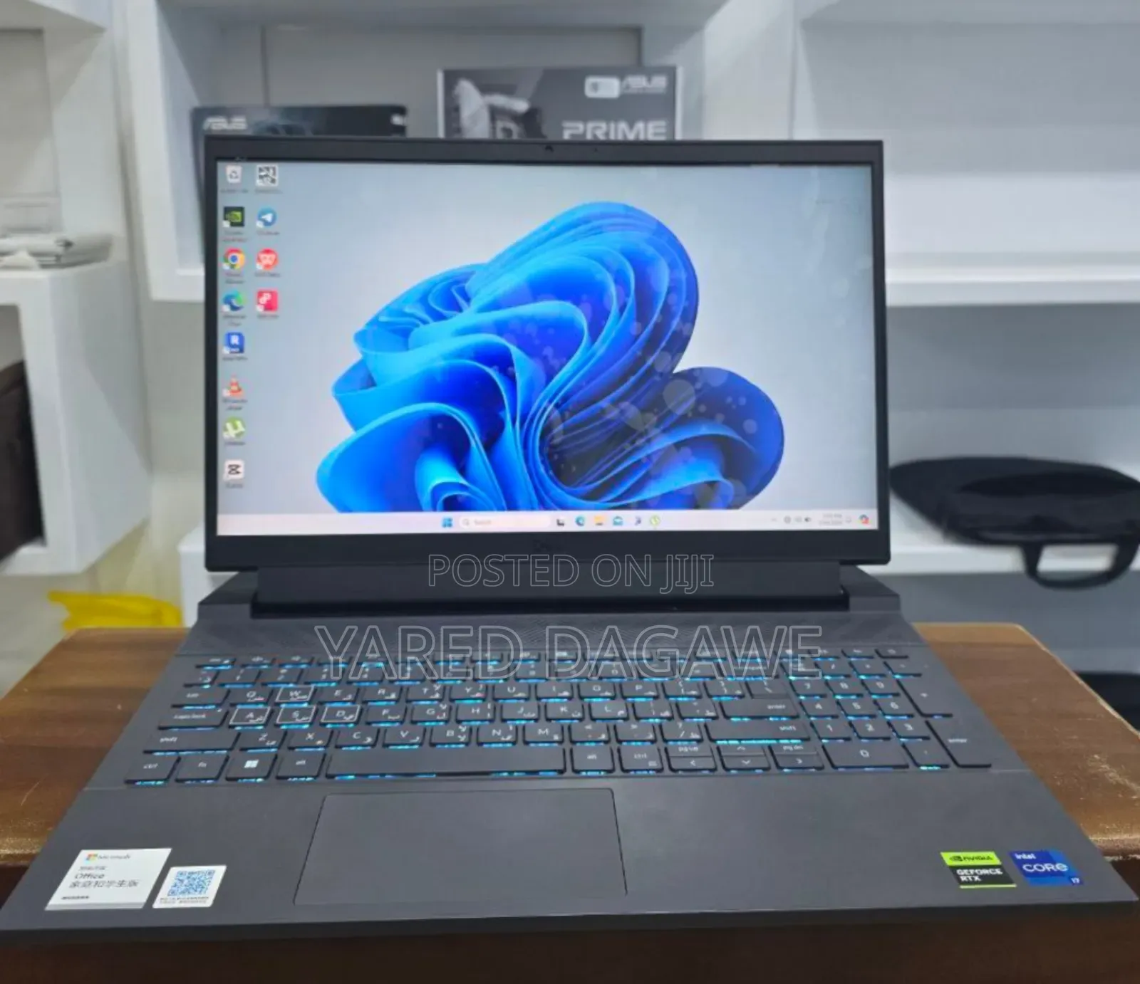 New Laptop Dell G15 5511 16GB Intel Core I7 SSD 1T
