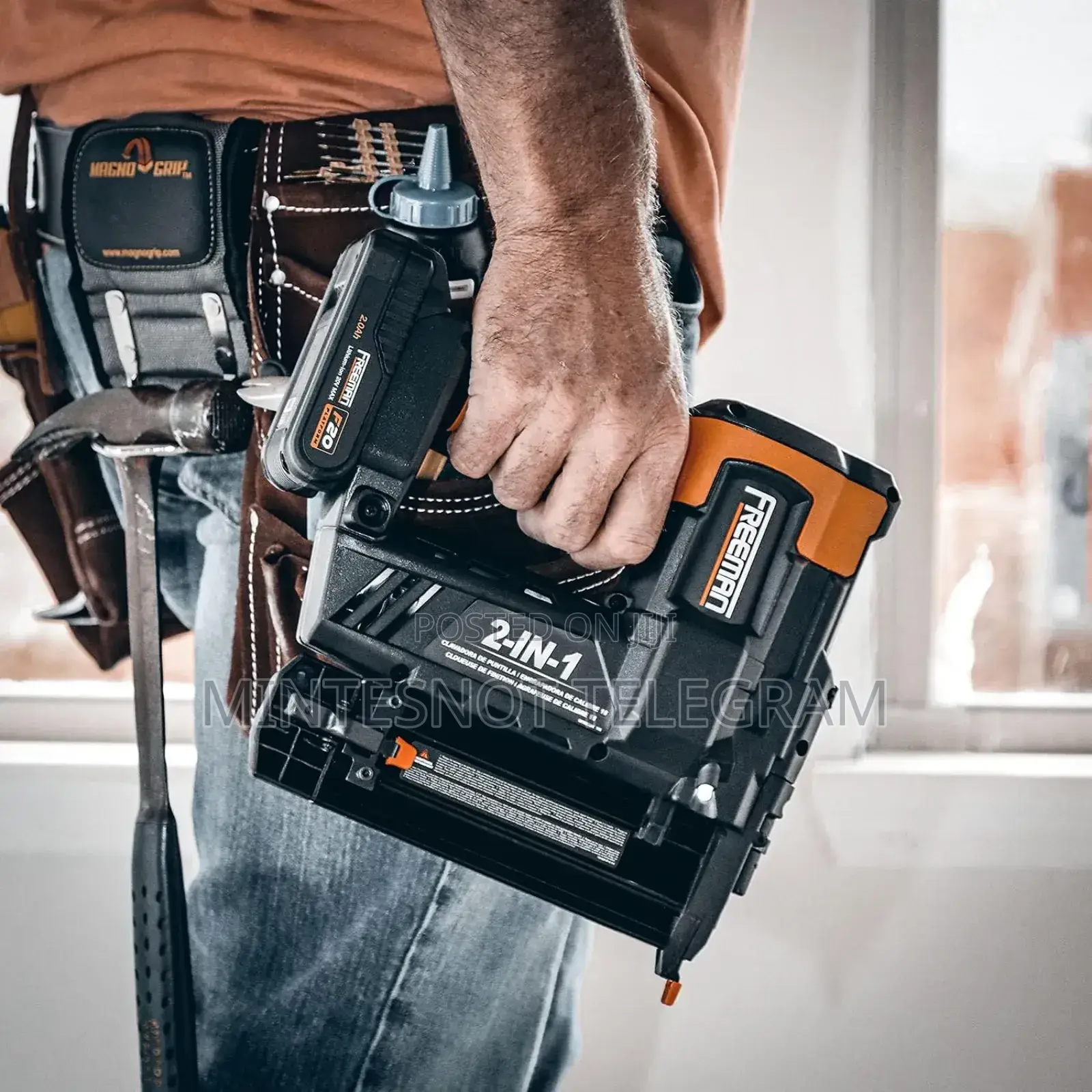 Rechargeable Shooter Nail Gun Staple Gun