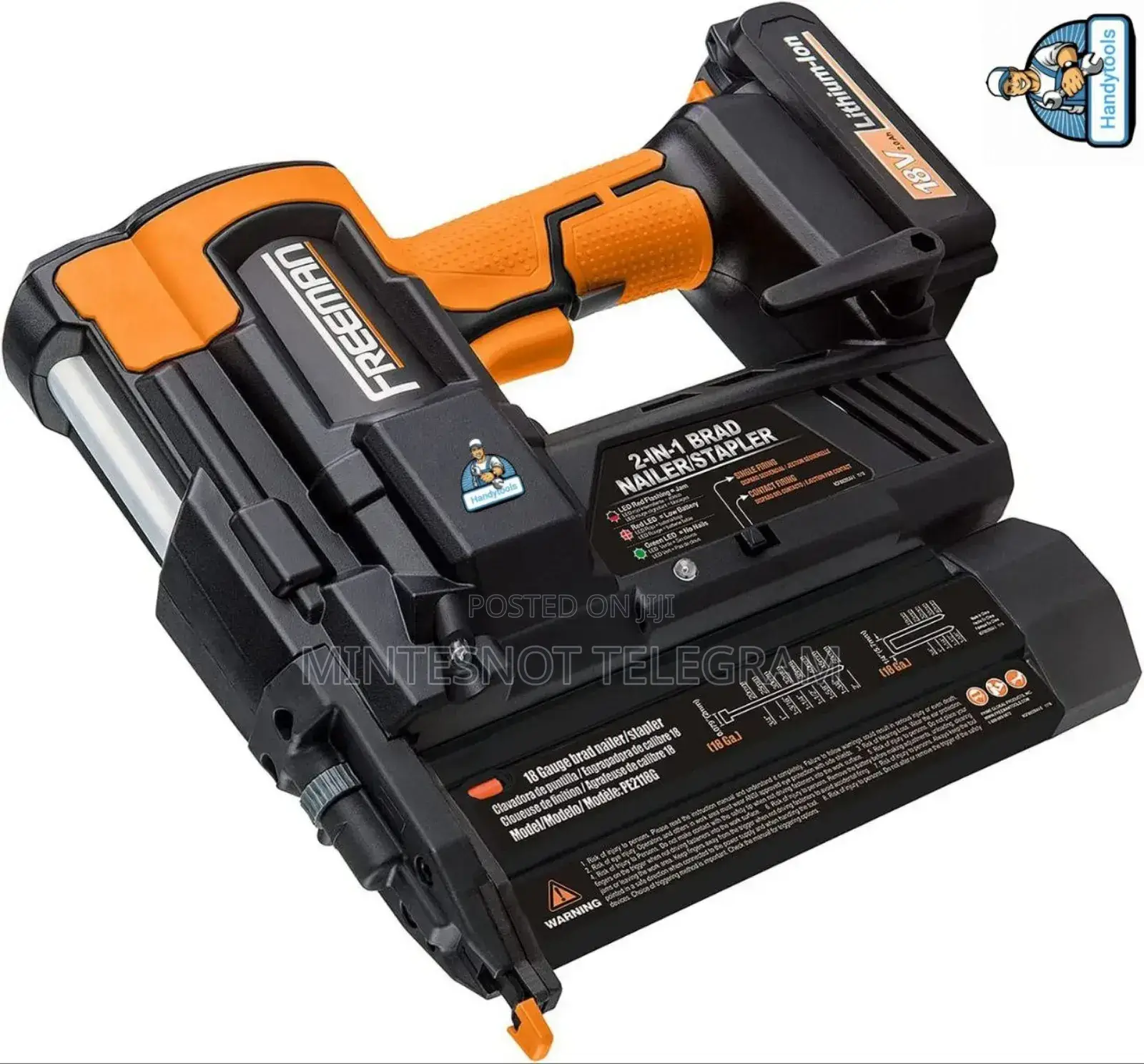 Rechargeable Shooter Nail Gun Staple Gun