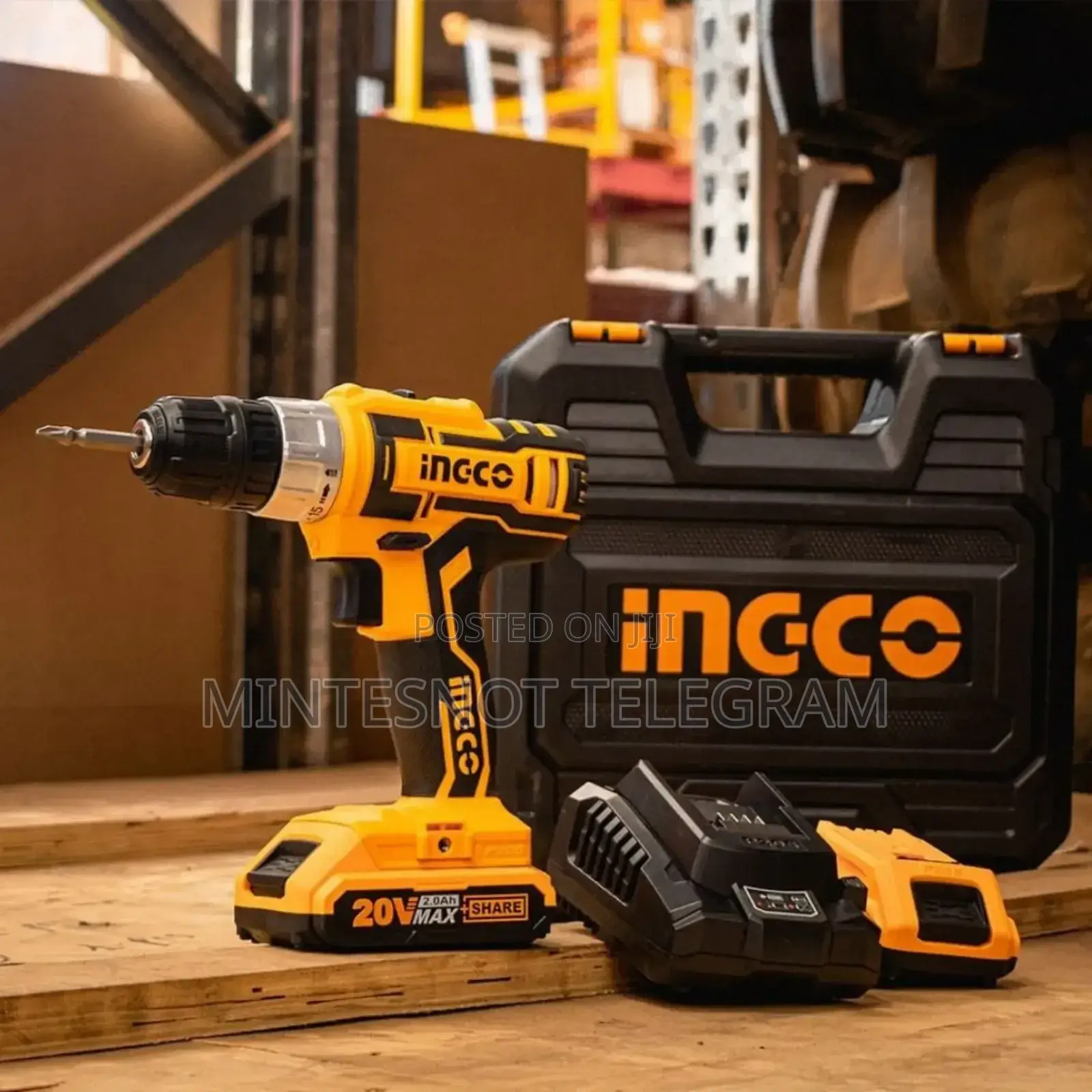 Ingco Rechargeable Drill Ingco Chargeable Drill