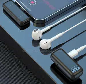 Dual Wireless Microphone With Charging Case Noise Cancelling