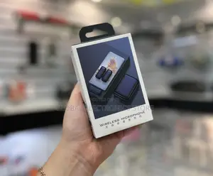 Dual Wireless Microphone With Charging Case Noise Cancelling