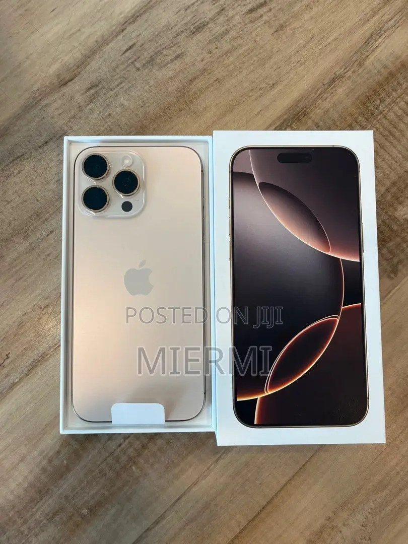 New Apple iPhone 16 Pro Max 256 GB Gold