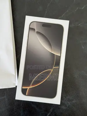 New Apple iPhone 16 Pro Max 256 GB Gold