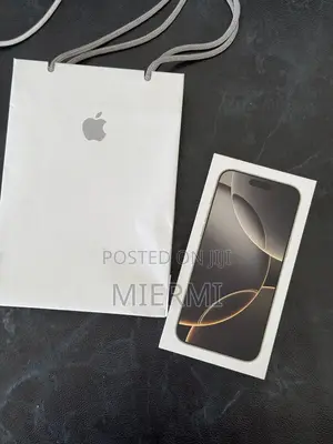 New Apple iPhone 16 Pro Max 256 GB Gold