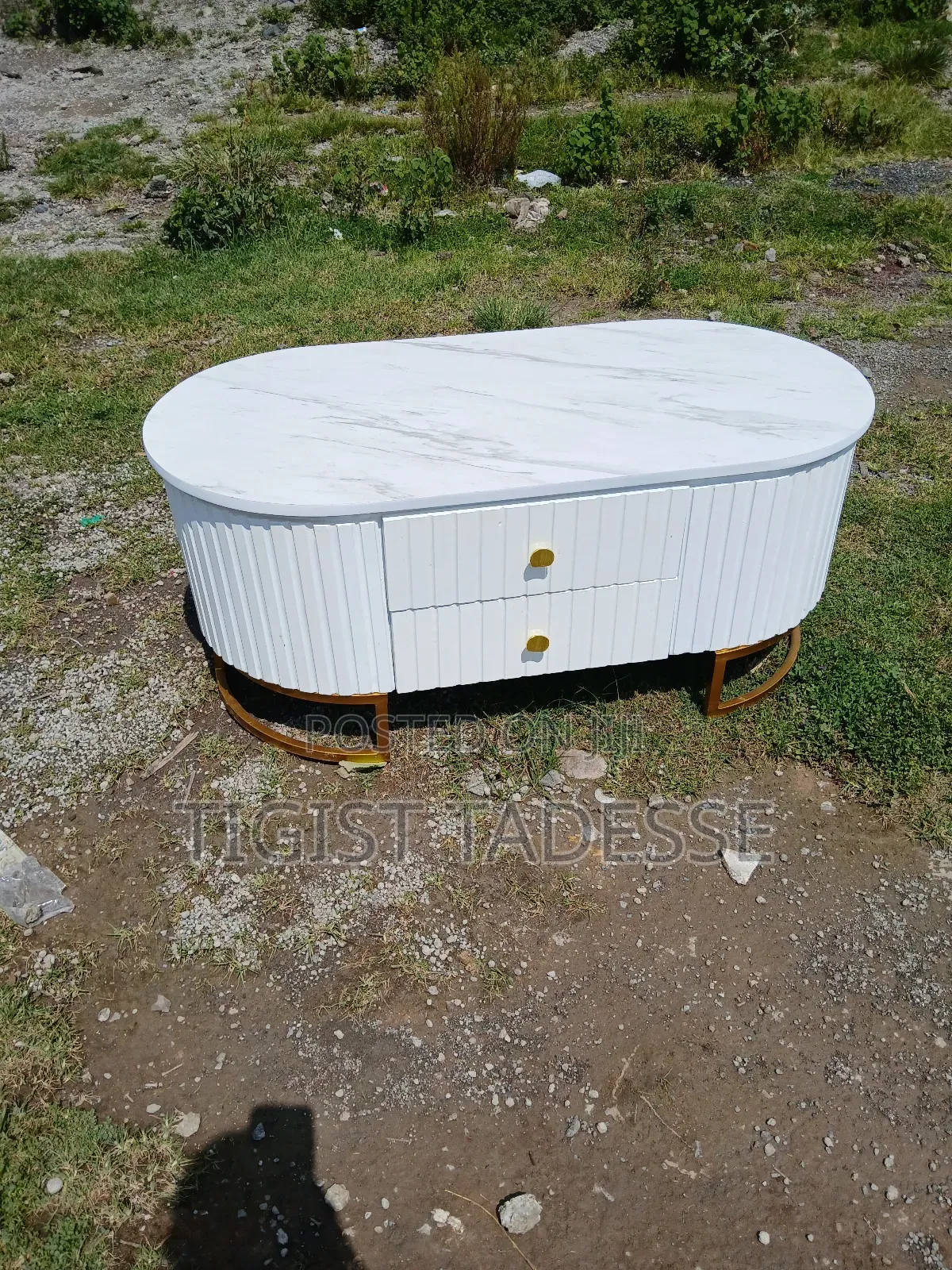 Sofa Table 60*120cm ዘመናዊ ጠረጴዛ