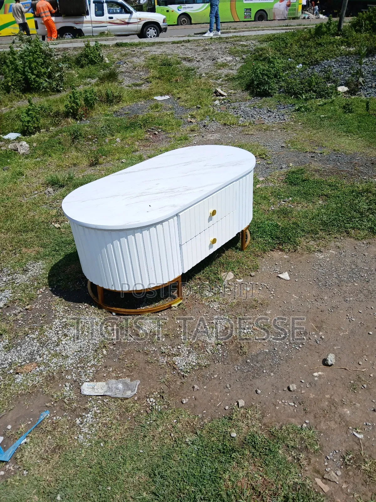 Sofa Table 60*120cm ዘመናዊ ጠረጴዛ