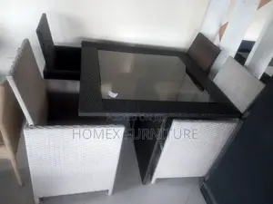Photo - Garden Furniture Square Table and Chair