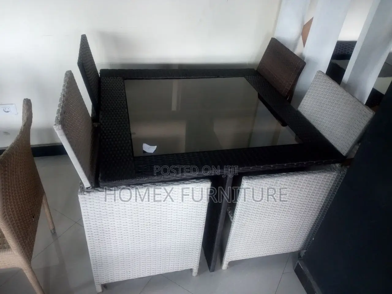 Garden Furniture Square Table and Chair