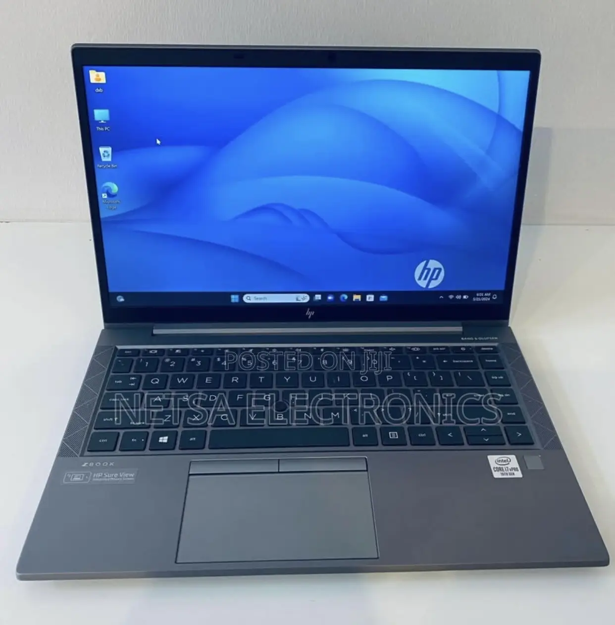 New Laptop HP ZBook 14 16GB Intel Core I7 SSD 512GB