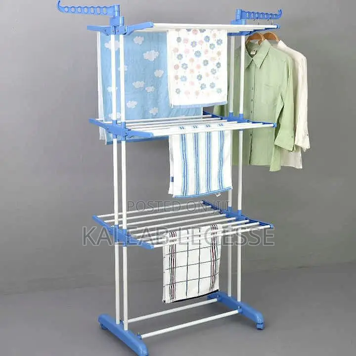 3 Layer Clothes Hanger Rack