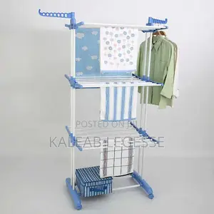 3 Layer Clothes Hanger Rack