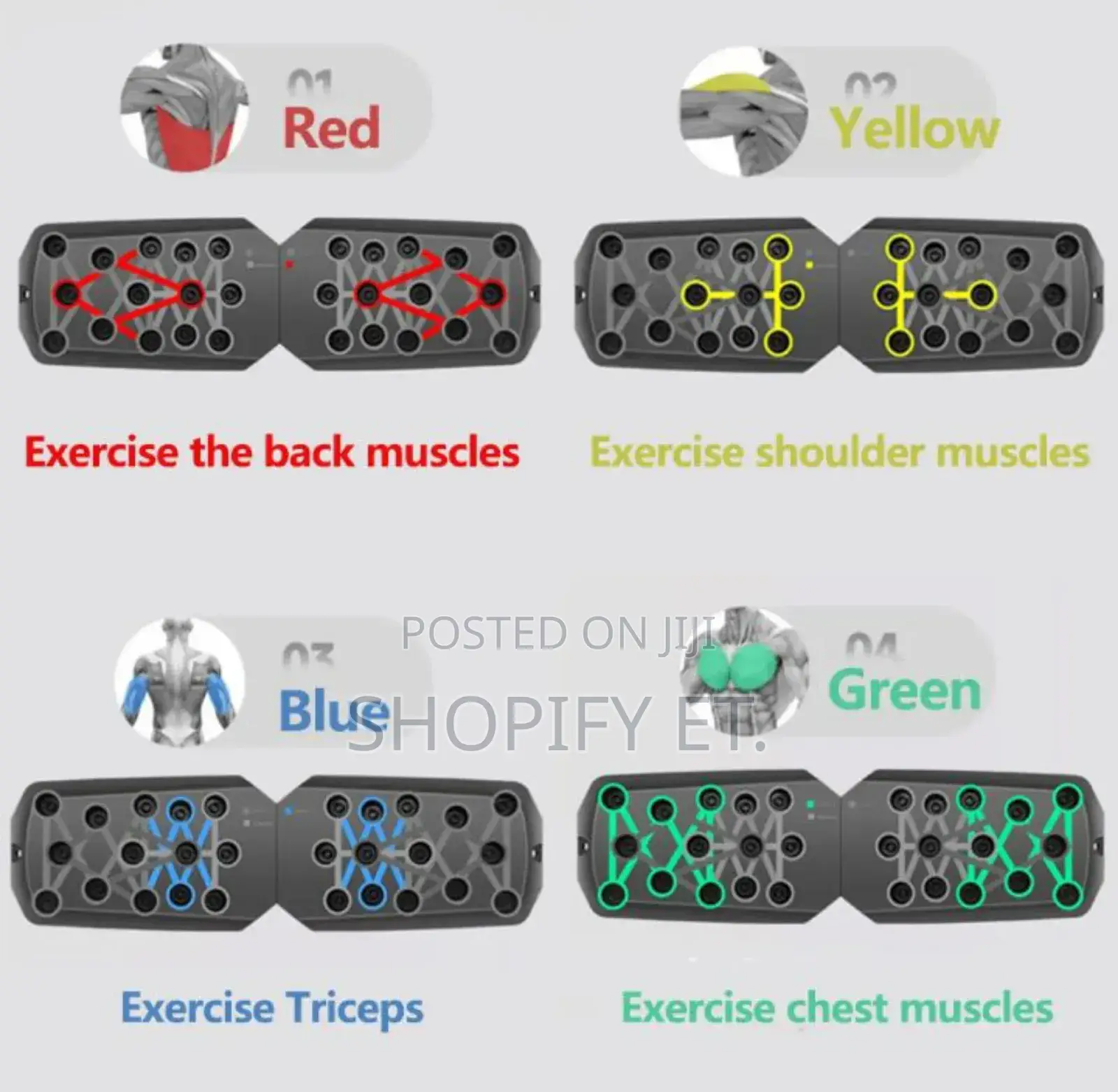 Foldable Push Up Board