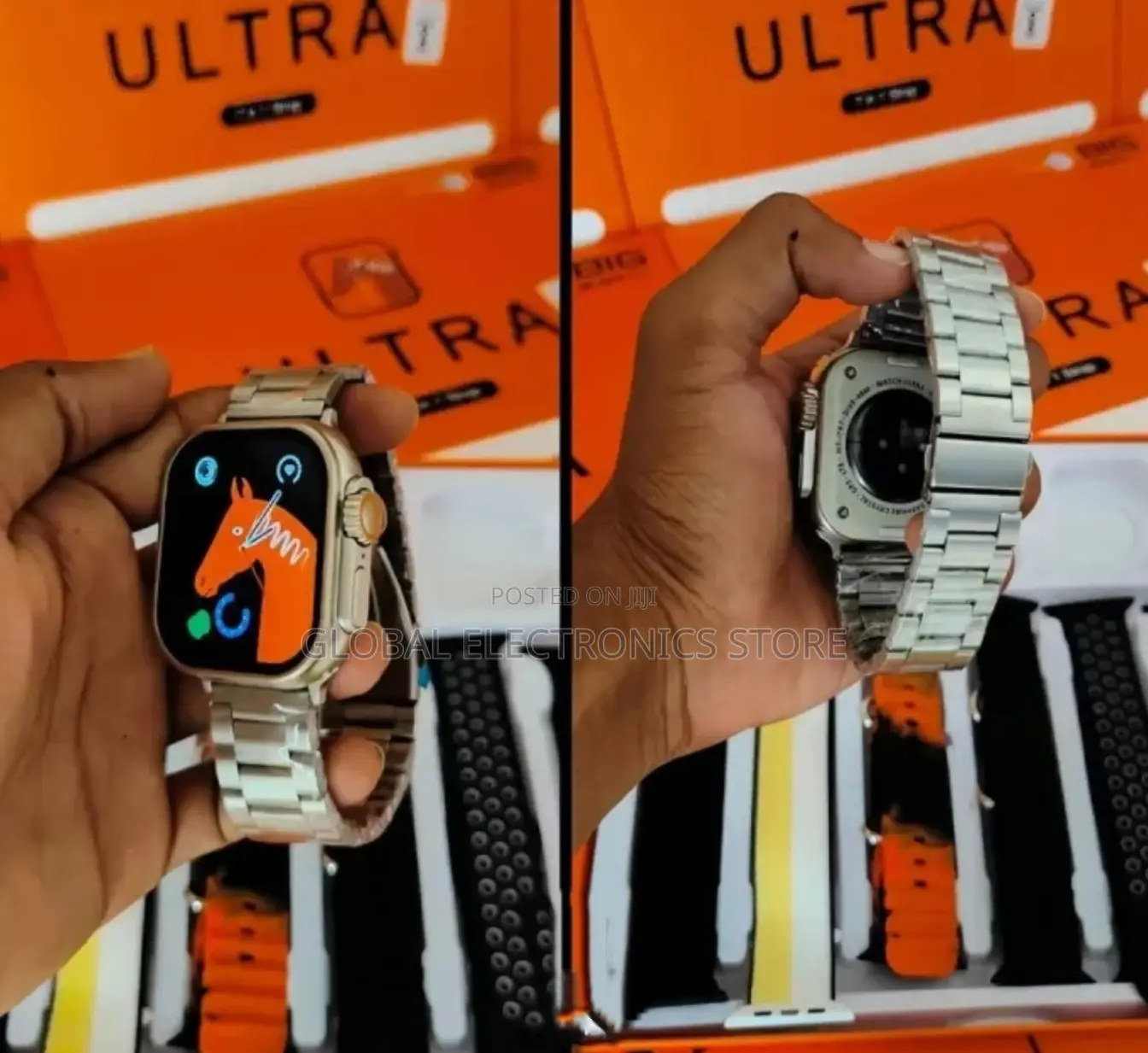 Full HD Screen Series 8 Smart Watch With 7 Straps Waterproof