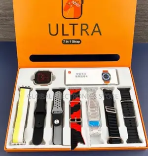 Full HD Screen Series 8 Smart Watch With 7 Straps Waterproof