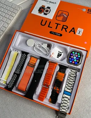 Original ULTRA SERIES 8 SMARTWATCH With 7 Straps