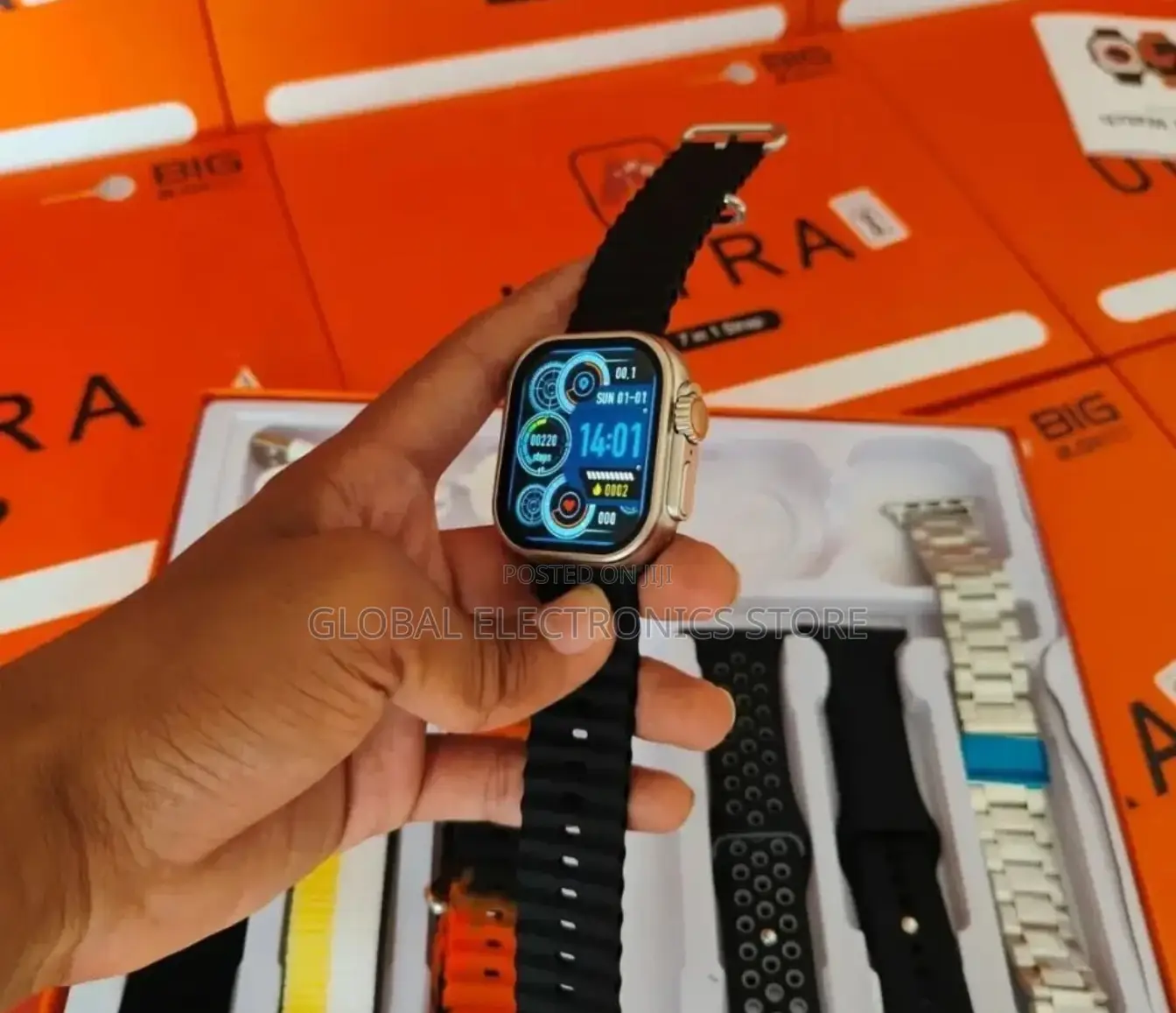 Original ስማርት ሰዓት 7 ማሰሪያ ጋር በታላቅ ቅናሽ