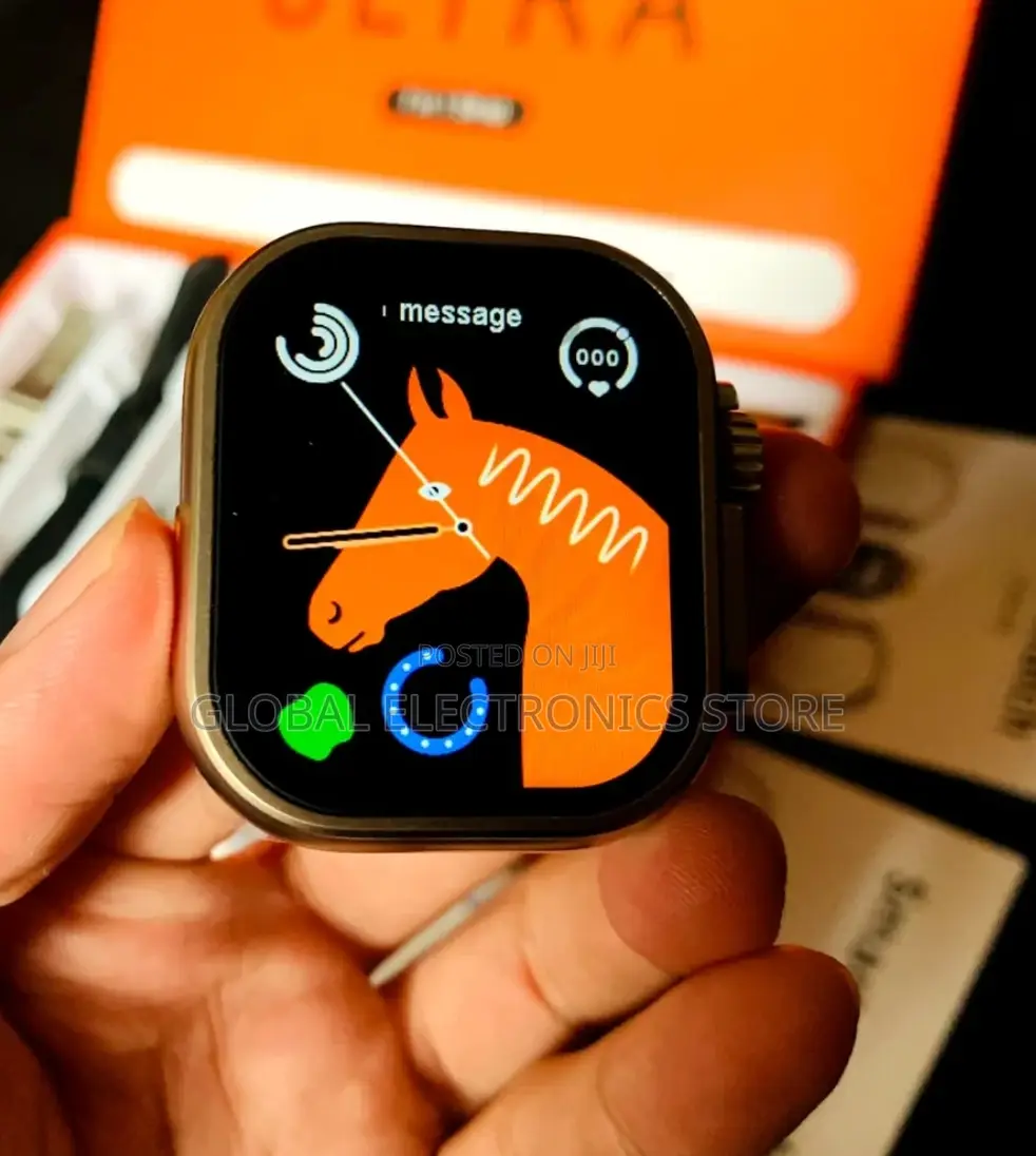 Ultra Smart Watch With Full HD 49mm Dial + 7 Straps