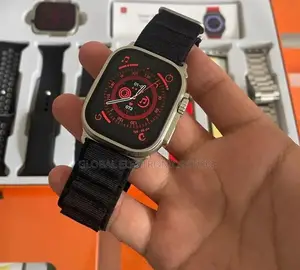 Ultra Smart Watch With Full HD 49mm Dial + 7 Straps