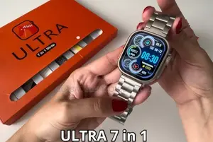Ultra Series 8 Waterproof 7 Straps Smartwatch