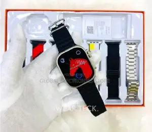 Ultra Series 8 Waterproof 7 Straps Smartwatch
