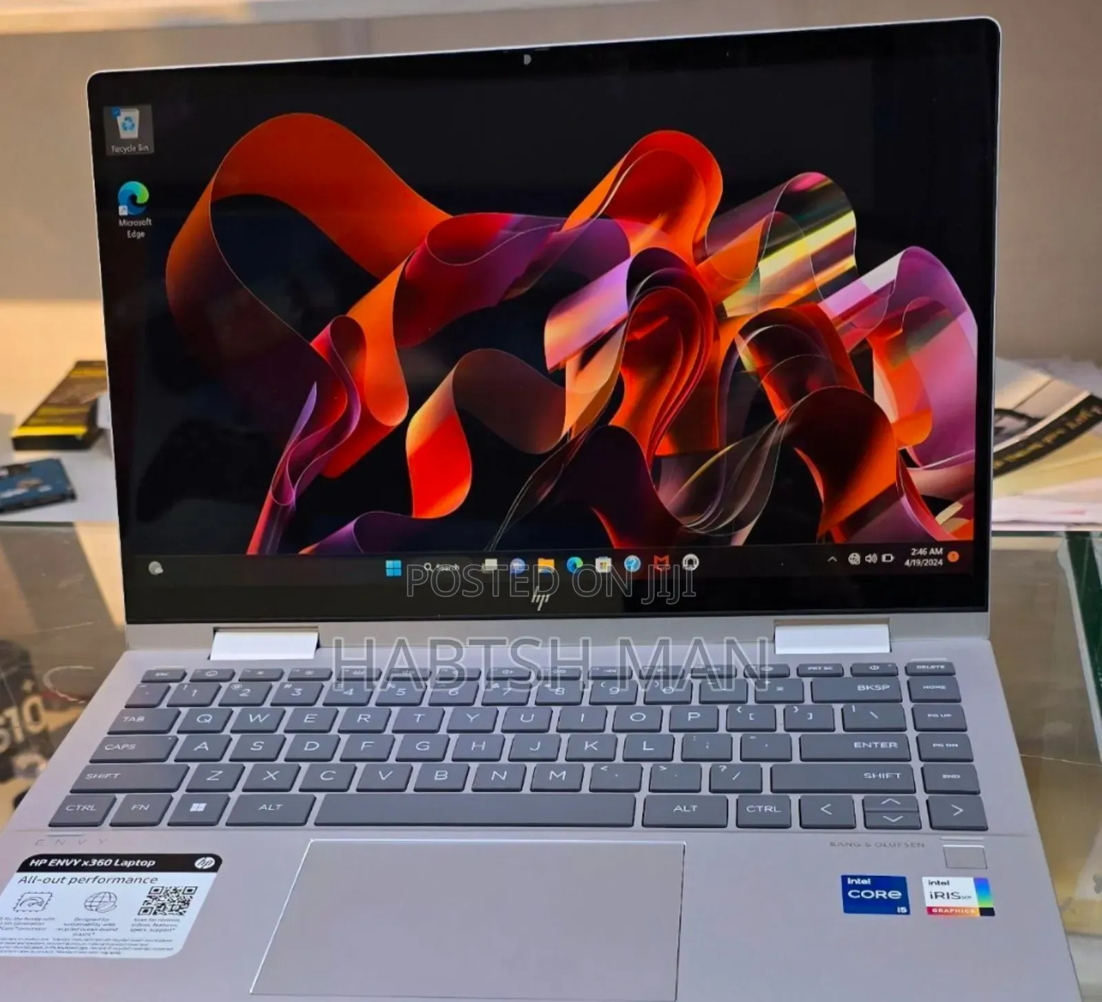 New Laptop HP Envy X360 8GB Intel Core I5 SSD 512GB