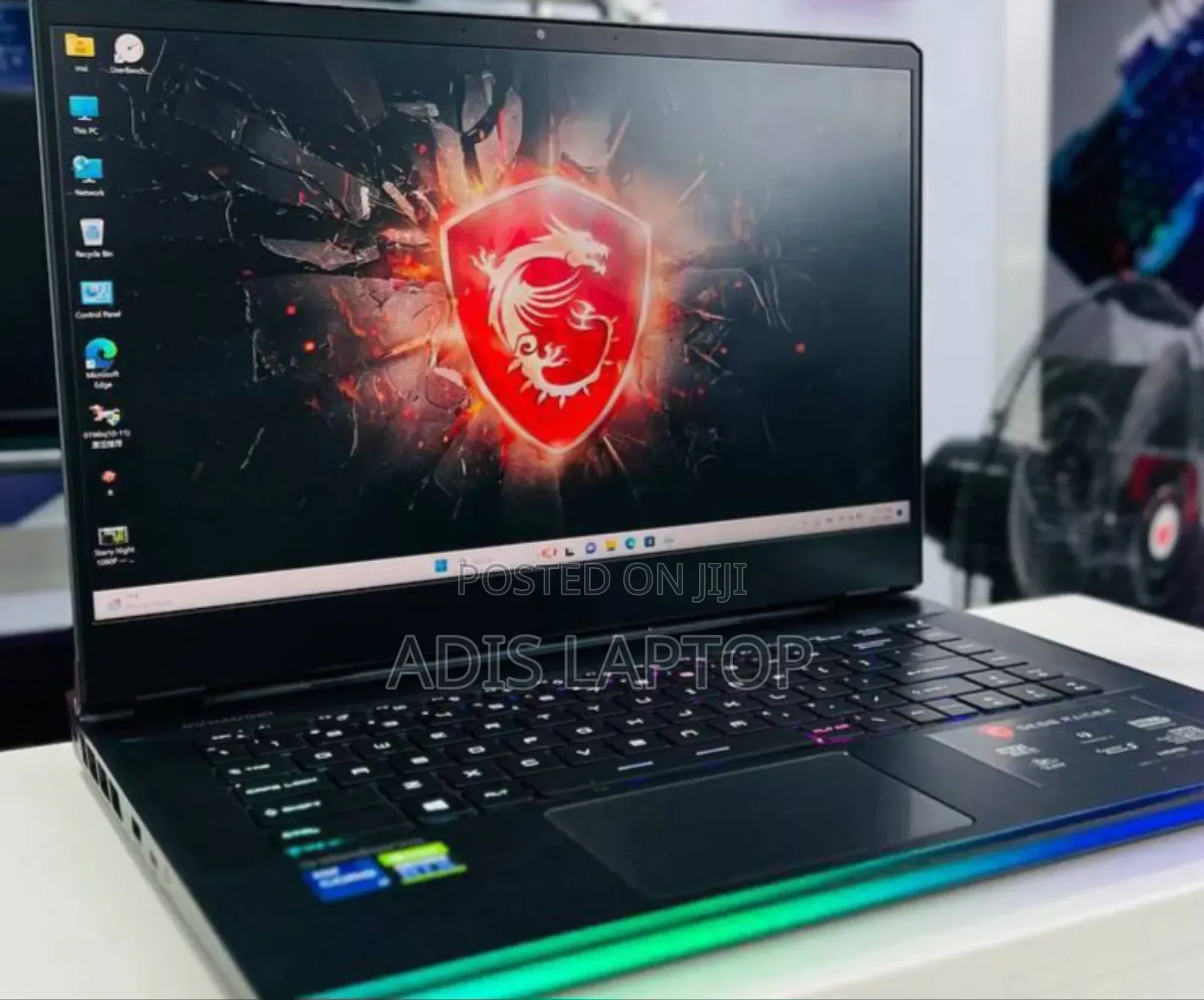 New Laptop MSI GE66 Raider 16GB Intel Core I7 SSD 1T