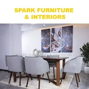 D-005 Dining Set (ባለ 6 መቀመጫ)