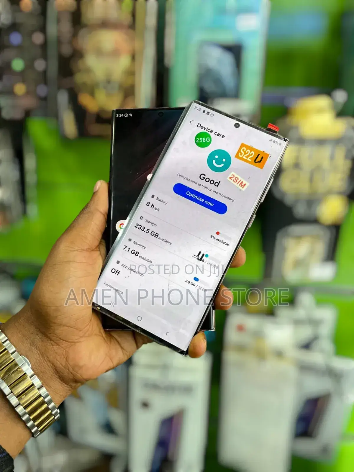 New Samsung Galaxy S22 Ultra 5G 256 GB Purple