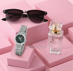 POLO AIR Women's Wristwatch Set 50 Ml Perfume and Sunglass