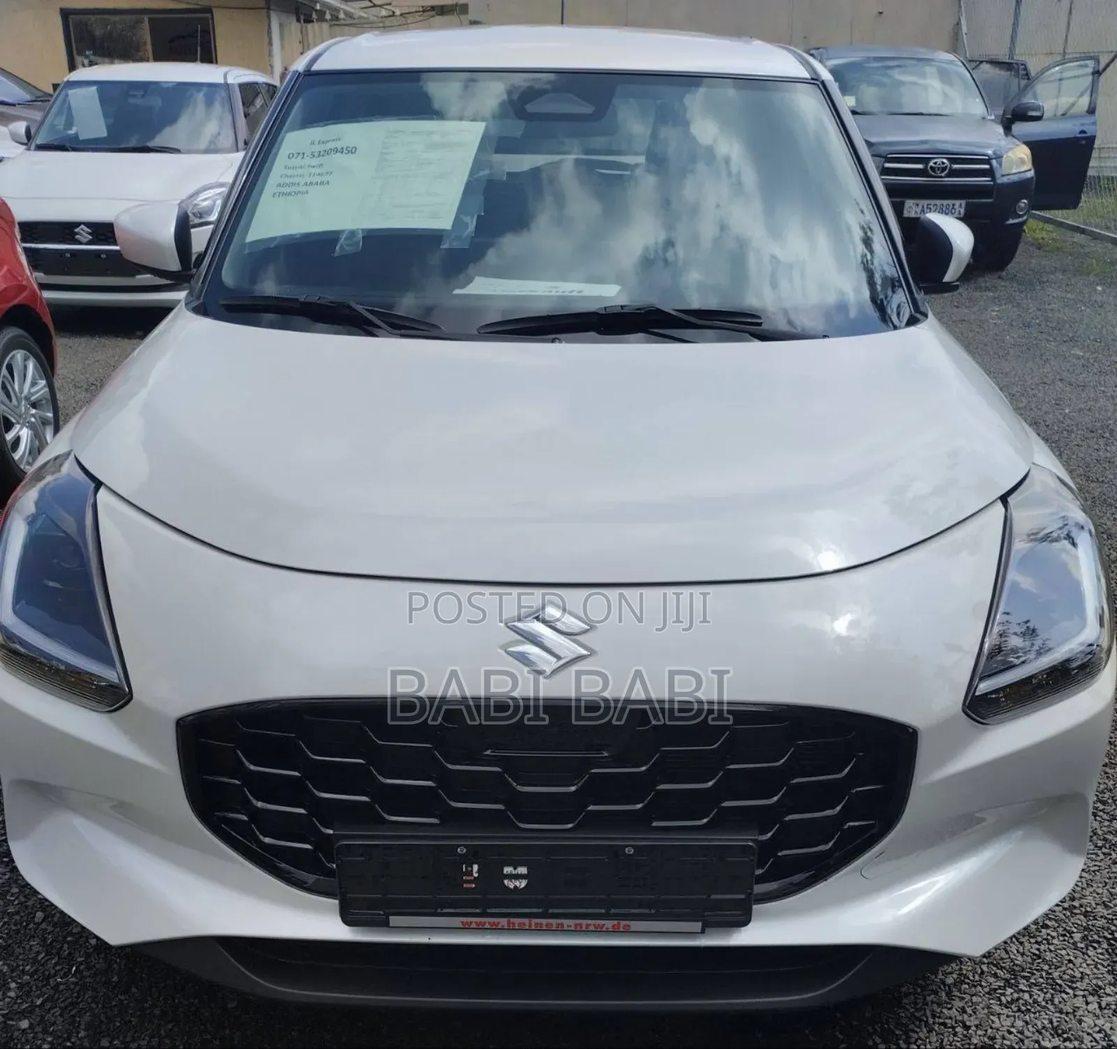 New Suzuki Swift 2024 White