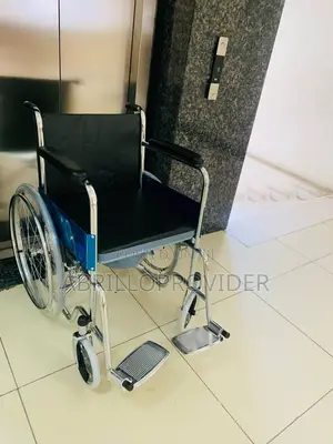 Commode Wheelchair, Wheel Chair for Toilet Indoor Travel-