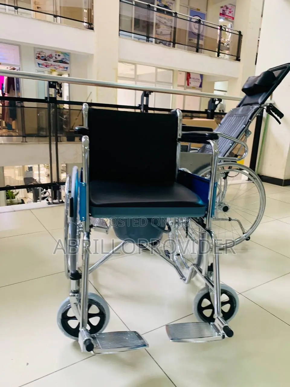 Indoor Travel-Friendly With Adjustable Wheelchair