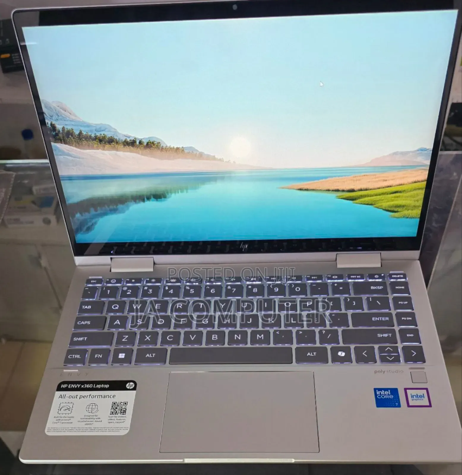 New Laptop HP Envy X360 8GB Intel Core I7 SSD 512GB