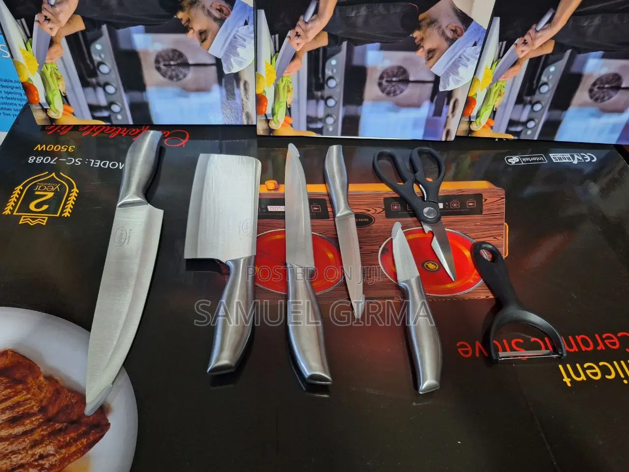 አስፈላጊ የቢላ ጥቅል ቢላ