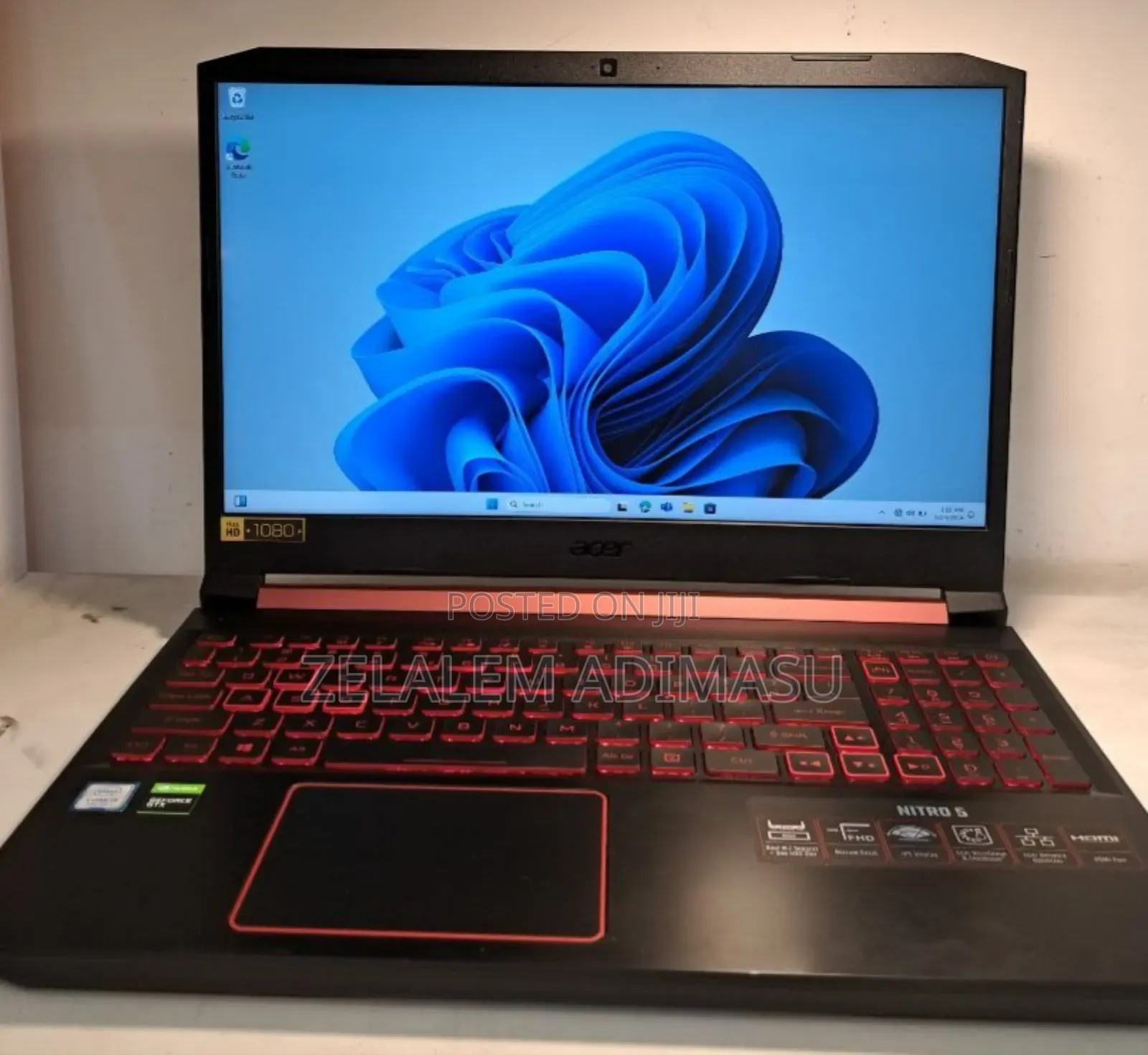 New Laptop Acer Nitro 5 8GB Intel Core I5 SSD 256GB