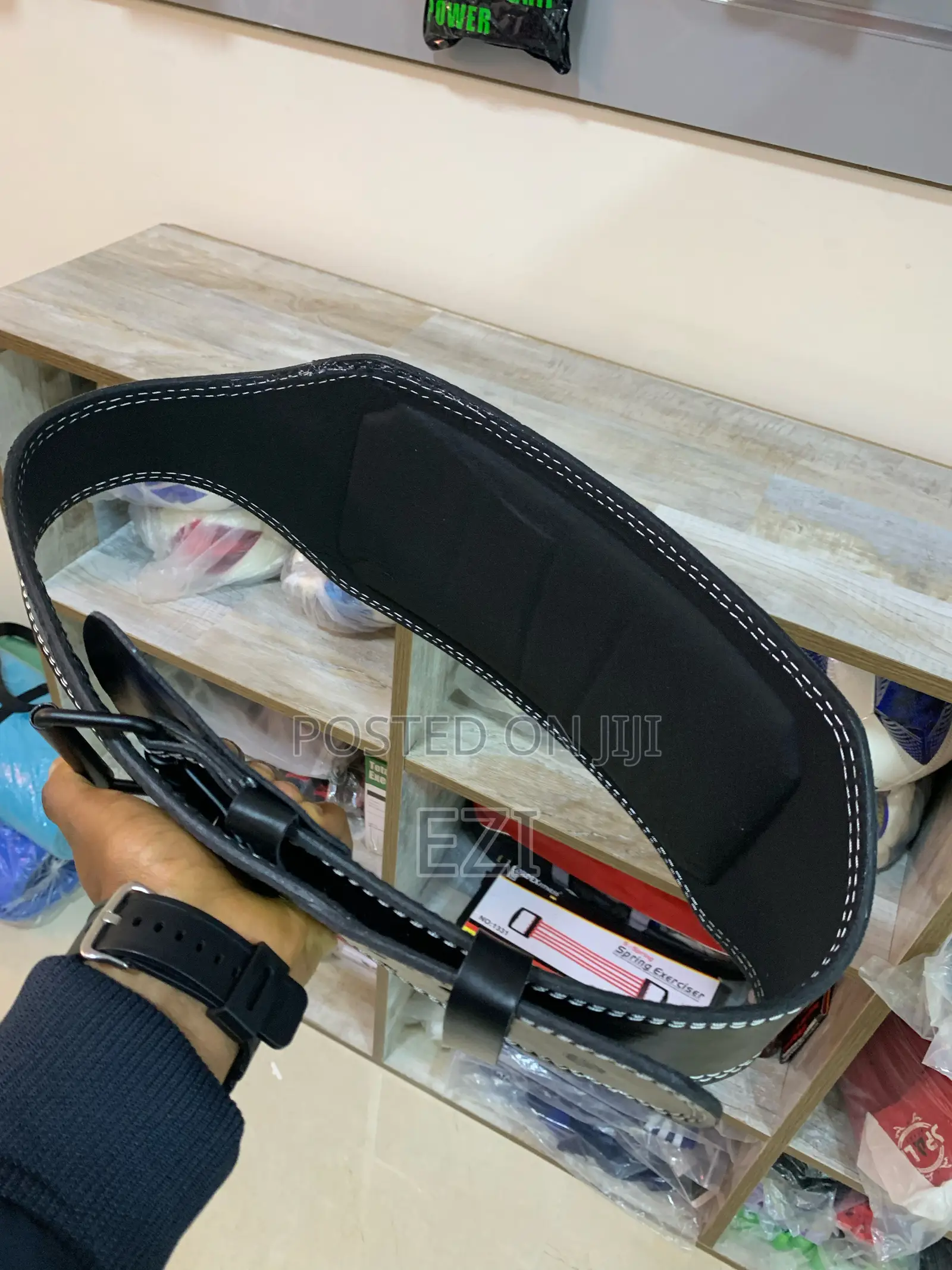 Weightlifting Leather Belt