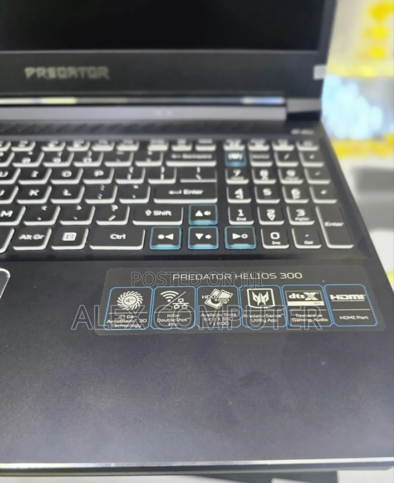 New Laptop Acer Predator Helios 300 16GB Intel Core I7 SSD 512GB