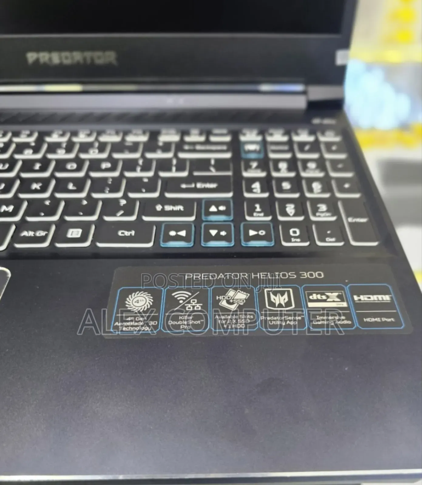 New Laptop Acer Predator Helios 300 16GB Intel Core I7 SSD 512GB